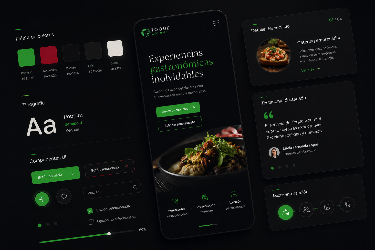 Diseño UI/UX Inmersivo screenshot 1